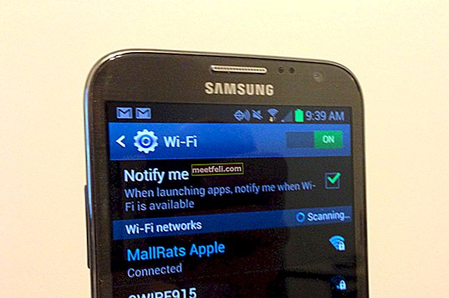 Samsung Galaxy / Android'de Ağda Kayıtlı Değil Nasıl Onarılır
