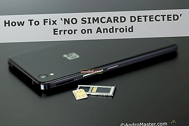 Как да поправим грешка на SIM картата на Android